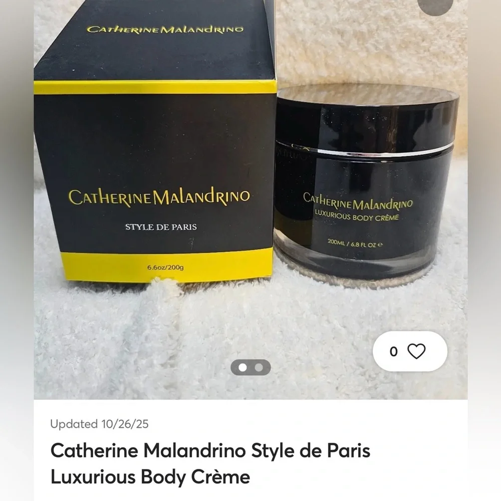 Catherine Malandrino Luxurious Body Crème